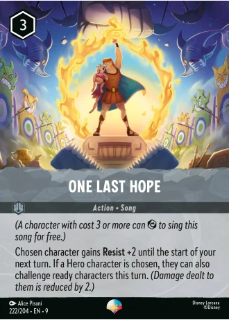 One Last Hope #222/204 — Fabled