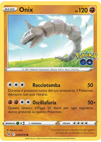 Onix #036 — Pokémon GO