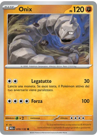 Onix #070/132 — Megaevoluzione