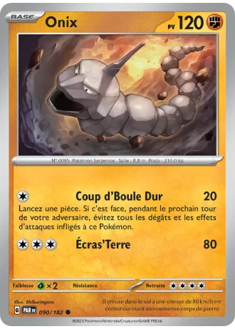 Onix #090/182 — Faille Paradoxe