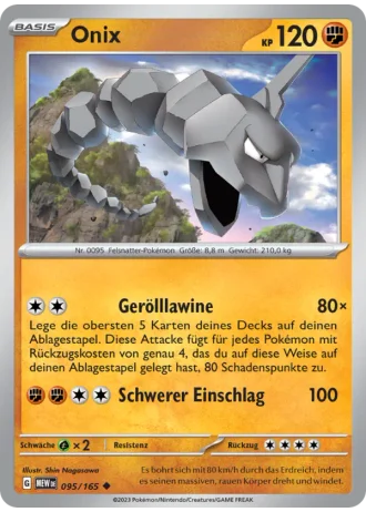 Onix #095/165 — 151