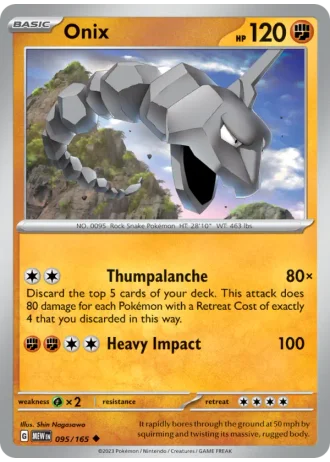 Onix #095/165 — 151
