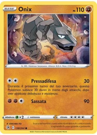 Onix #138 — Colpo Fusione