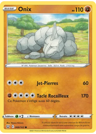 Onix #68/163 — Styles de combat