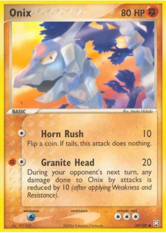 Onix #69/109 — Team Rocket Returns