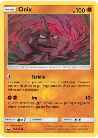 Onix #71/168 — Tempesta Astrale