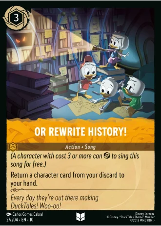 Or Rewrite History! #27/204 — Whispers in the Well