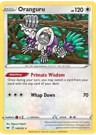 Oranguru #148 — Sword & Shield