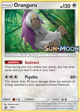 Oranguru SM13 — Sun & Moon Promos