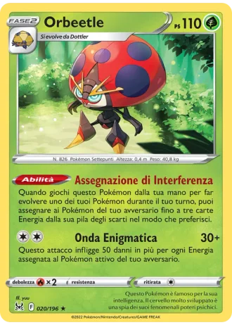 Orbeetle #020 — Origine Perduta