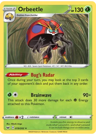 Orbeetle #19 — Sword & Shield