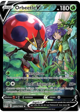 Orbeetle V TG12/30 — Galleria degli Allenatori (Origine Perduta)