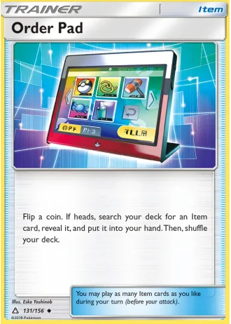 Order Pad #131/156 — Ultra Prism