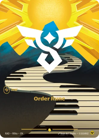Order Rune R06a — Radiance