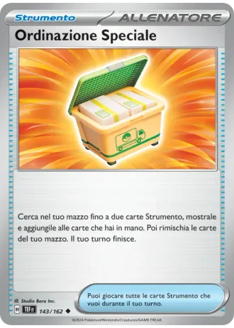Ordinazione Speciale #143/162 — Cronoforze