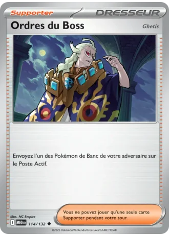 Ordres du Boss #114/132 — Méga-Évolution