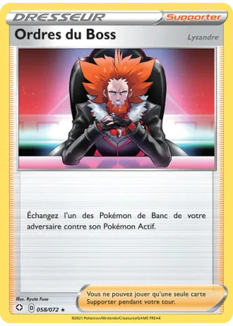 Ordres du Boss (Lysandre) #58/72 — Destinées Radieuses