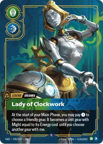 Orianna, Lady of Clockwork #145/167 — Radiance