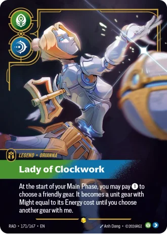 Orianna, Lady of Clockwork #171/167 — Radiance