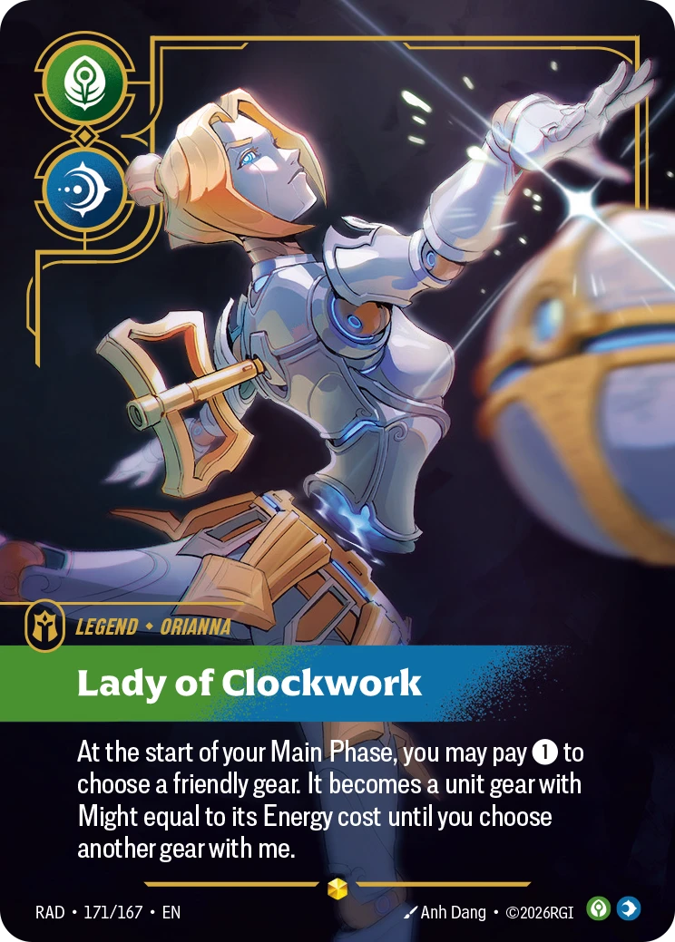 Orianna, Lady of Clockwork #171 — Radiance