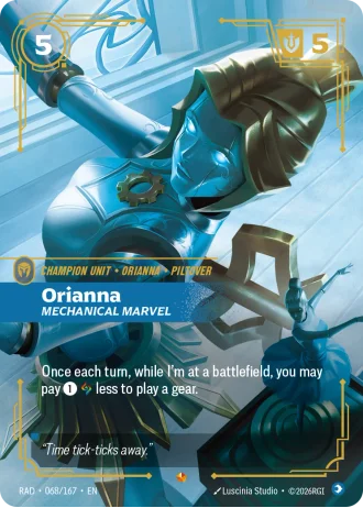 Orianna, Mechanical Marvel #068/167 — Radiance