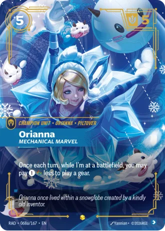 Orianna, Mechanical Marvel #068a/167 — Radiance