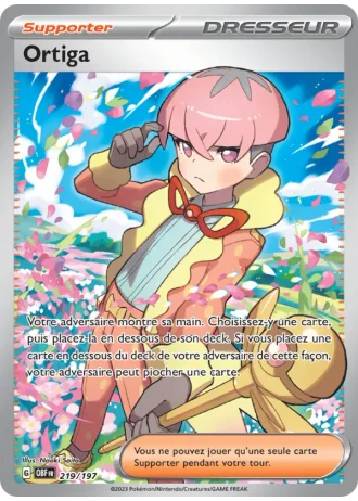 Ortiga #219/197 — Flammes Obsidiennes