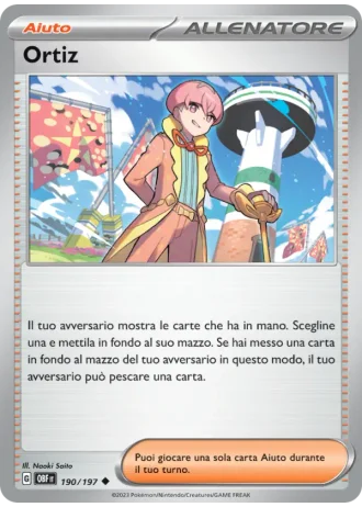 Ortiz #190 — Ossidiana Infuocata