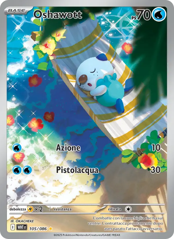 Oshawott #105 — Fuoco Bianco