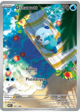 Oshawott #105 — Fuoco Bianco