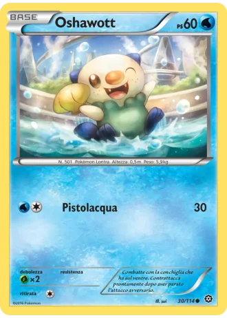Oshawott #30/114 — Vapori Accesi