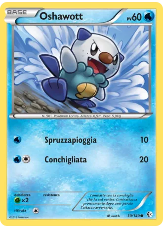 Oshawott #39/149 — Confini Varcati