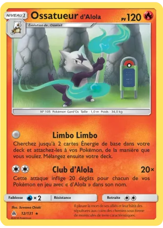 Ossatueur d’Alola #12/131 — Lumière Interdite