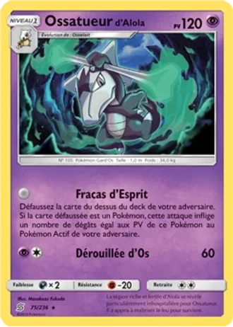 Ossatueur d’Alola #75/236 — Harmonie des Esprits
