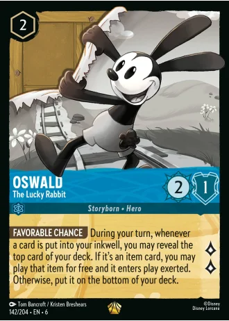 Oswald - The Lucky Rabbit #142/204 — Azurite Sea