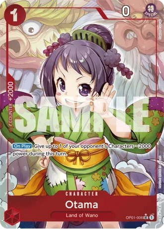 Otama (OP01-006) (Full Art) — One Piece The Best (PRB01)