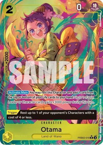 Otama (RB02-016) (Alternative Art) — One Piece Card The Best Vol.2(PRB02)