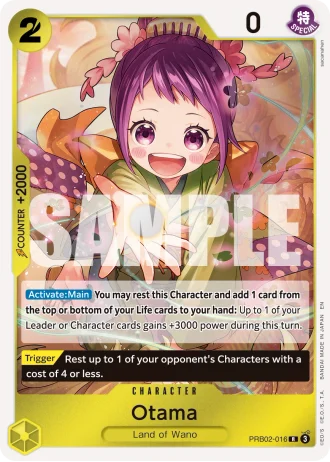 Otama (RB02-016) (Pirate Foil) — One Piece Card The Best Vol.2(PRB02)