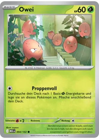 Owei #004/132 — Mega-Entwicklung