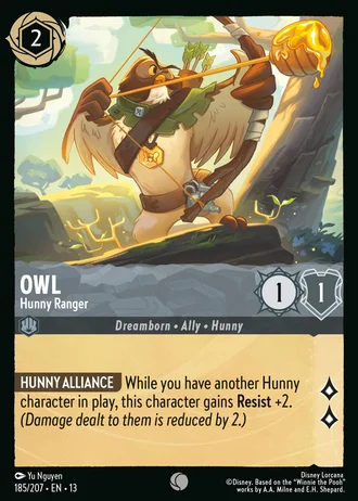 Owl - Hunny Ranger #185/261 — Attack of the Vine!
