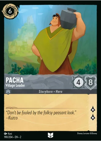 Pacha - Village Leader #190/204 — Rise of the Floodborn