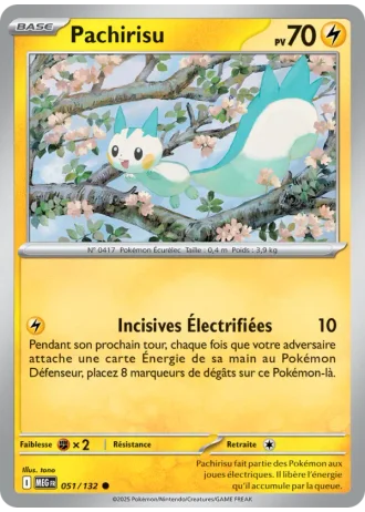 Pachirisu #051 — Méga-Évolution