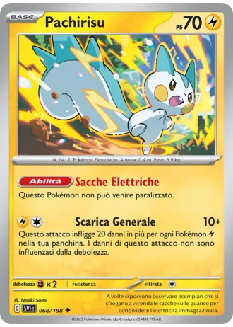 Pachirisu #068 — Scarlatto e Violetto