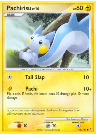 Pachirisu #118/147 — Supreme Victors