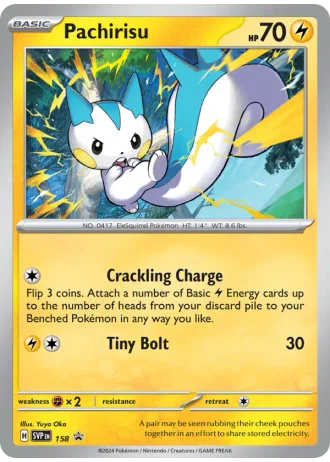 Pachirisu #158 — Scarlet & Violet Promos