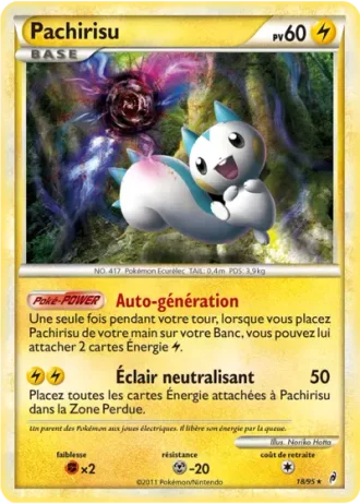 Pachirisu #18 — L'appel des Légendes