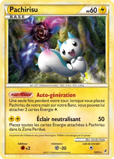 Pachirisu #18 — L'appel des Légendes