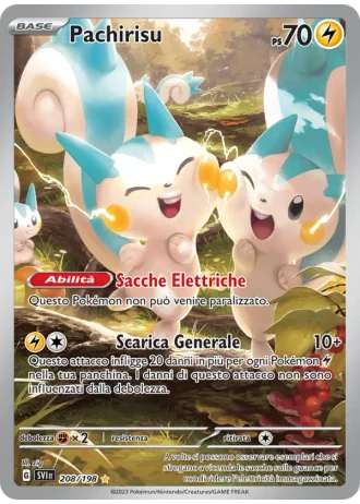 Pachirisu #208 — Scarlatto e Violetto
