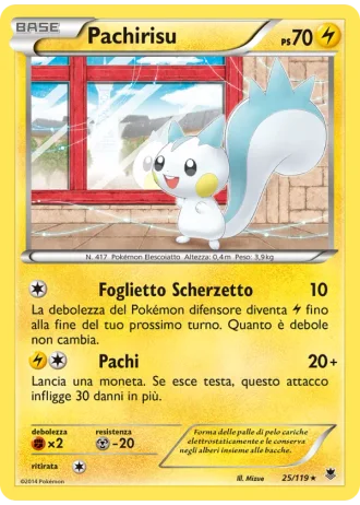 Pachirisu #25/119 — Forze Spettrali