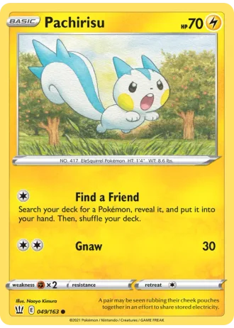 Pachirisu #49 — Battle Styles